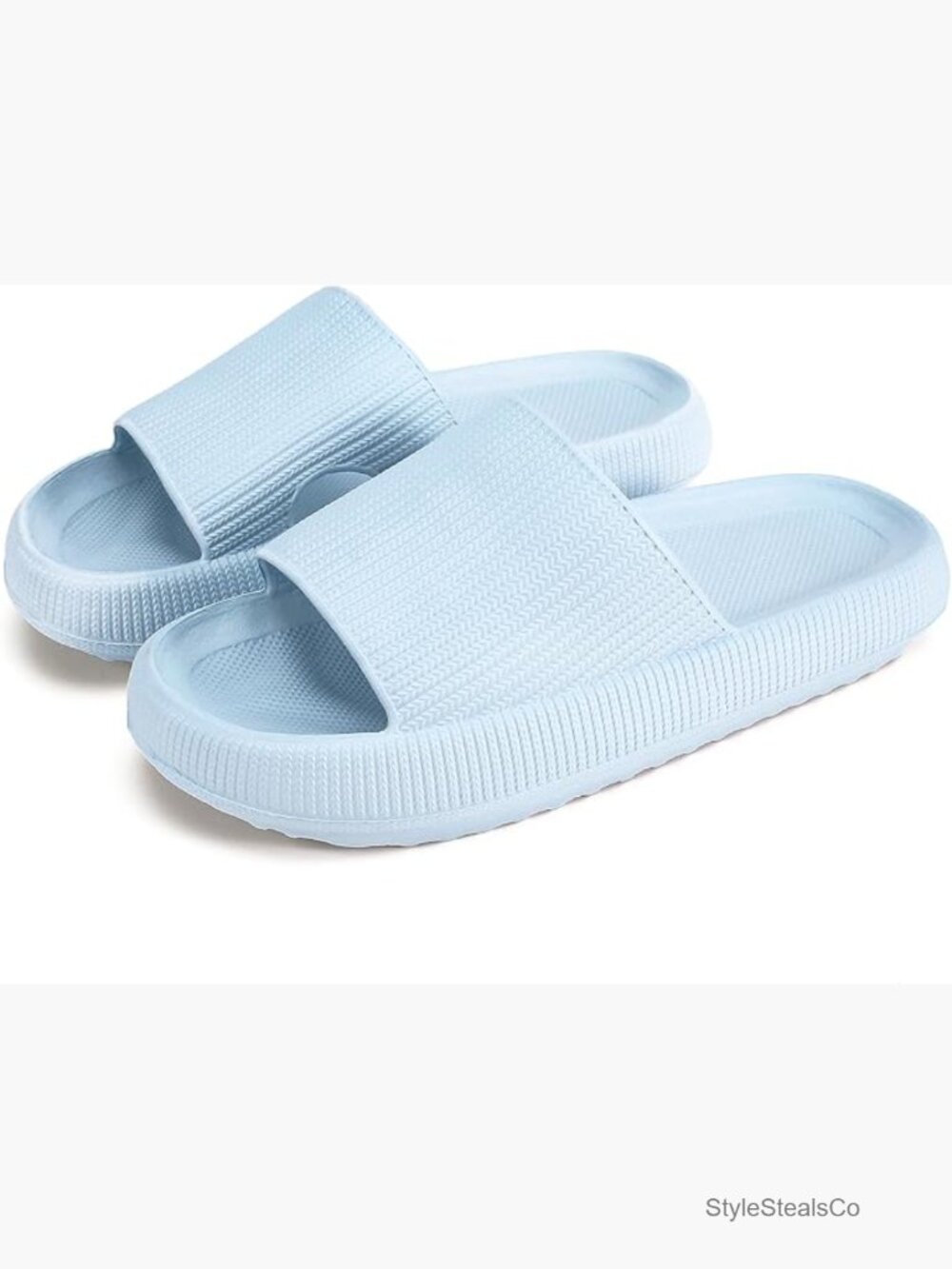 Cloud Slippers, Pillow House Slides, Non-Slip EVA, Lightweight Thick Sole